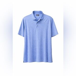 Ben Hogan Performance Blue Patterned Golf Polo